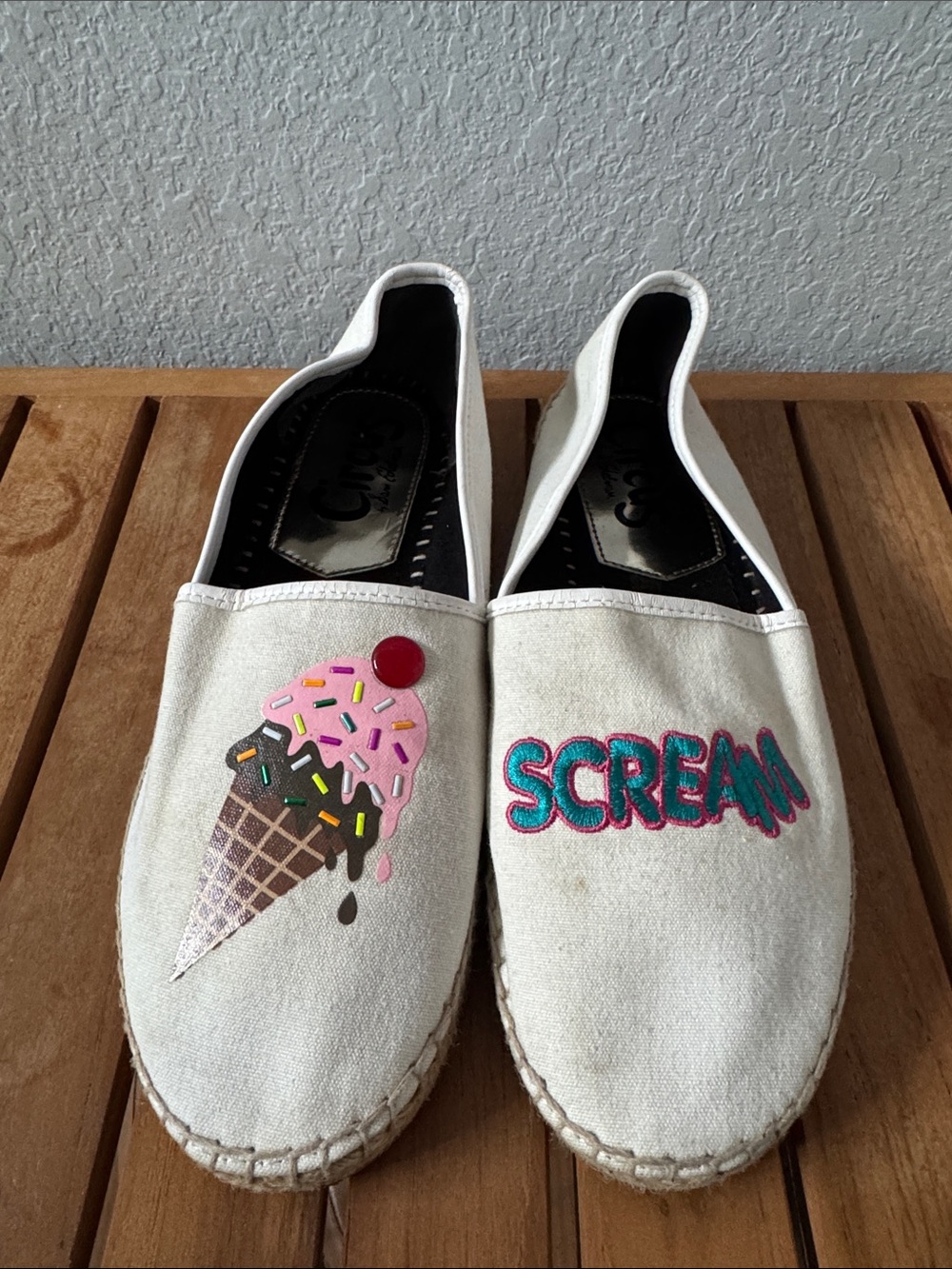 Circus by Sam Edelman Women's Leni "Ice Cream" Slip-On Espadrille Flats
